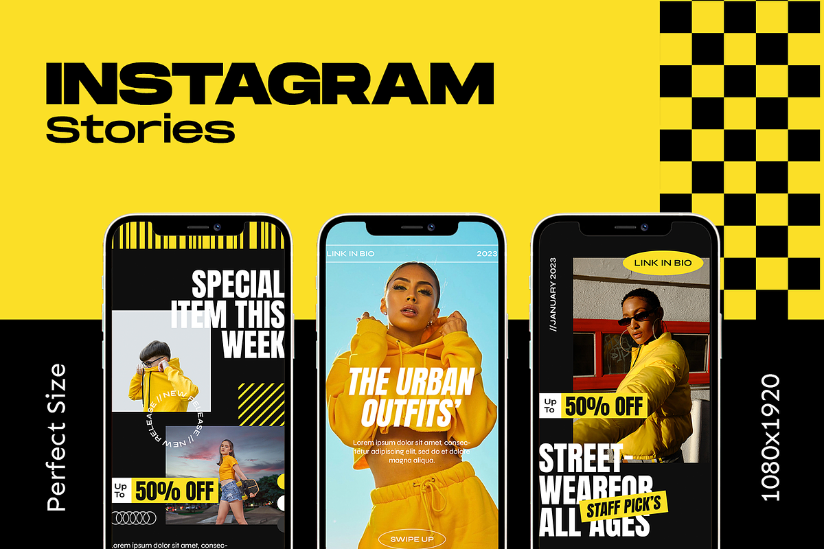 Lumixe Streetwear Instagram Template, a Social Media Template by Shinra Labs (Photo 5 of 5)