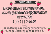 Garden Berries Handwritten Font, a Serif Font by Sabrina Schleiger Design (Thumbnail 2 of 6)