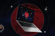 ROSCOSMOS template promo web, a Landing Page Template by store for you (Thumbnail 1 of 2)