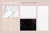 RoseGold Tech Mockups+Scene Creator, a Books & Magazine Mockup by Girl Boss Stock (Thumbnail 5 of 8)