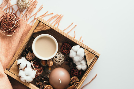 Autumn flatlay composition, a Holiday Photo by photoguns