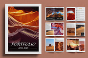 Portfolio Layout Template, a Magazine Template by ContestDesign (Thumbnail 1 of 4)