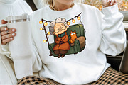 Whimsical Christmas Grandma Clipart, an Illustration by Sublimation Artist (Thumbnail 4 of 6)