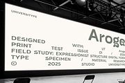UT Aroge - An Inktrap Display Sans, a Sans Serif Font by Universitype (Thumbnail 8 of 10)