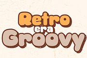 Retro Era Groovy, a Handwritten Font by Charmingbear59.design (Thumbnail 1 of 5)