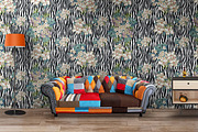 Abstract Zebra Stripe Flowers, a Pattern Graphic by AAN Seamless Shop (Thumbnail 4 of 4)