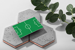 Soccer Business Card Template