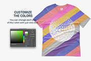 Bella 3650 Short Sleeve Tee Mockups, a Shirt Mockup by GraphicHero (Thumbnail 5 of 9)