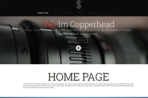 Copperhead Wordpress Theme