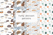 Funny abstract patterns, a Pattern Graphic by Lyolya Profitrolya (Thumbnail 1 of 5)