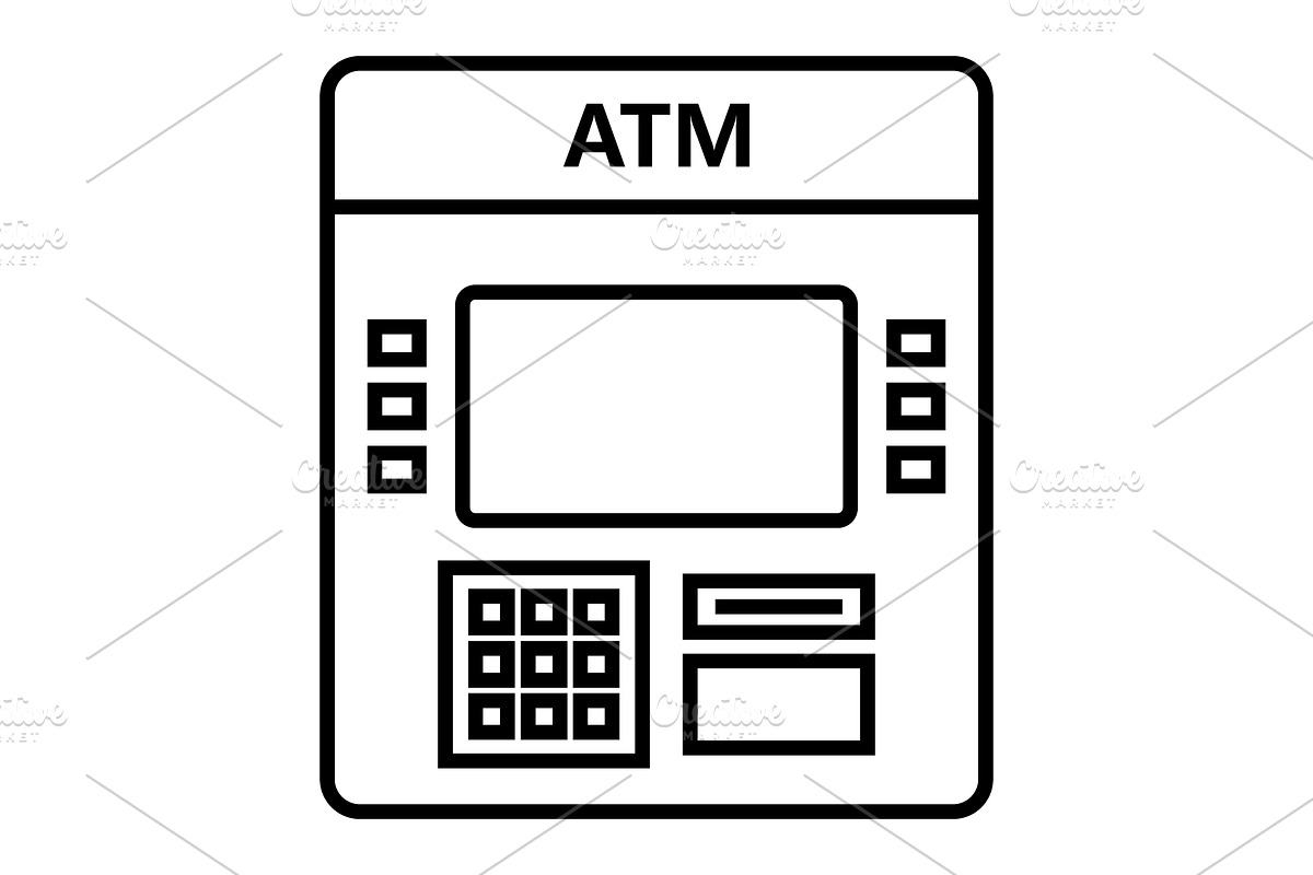 ATM machine, an Icon by Mark1987