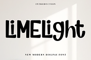 Limelight, a Serif Font by FreshTypeINK (Thumbnail 1 of 7)