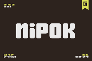 Nipok - Unicase Fancy Retro Display