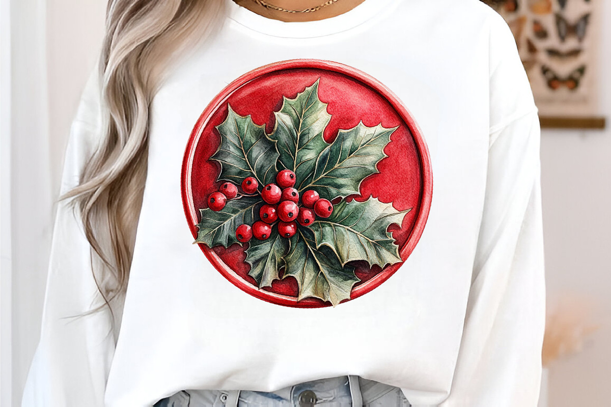 Christmas Wax Seal Clipart PNG, an Illustration by SinaCreation (Photo 5 of 7)