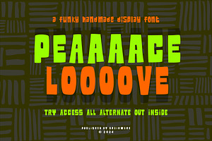 Peace Love Font
