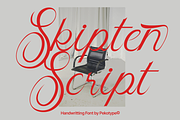 Skipten - Script Handwritten Font, a Script Font by Pekotype (Thumbnail 4 of 11)