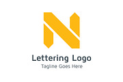 20 Logo Lettering N Template Bundle, a Branding & Logo Template by Acongraphic (Thumbnail 19 of 21)