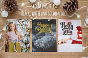 Christmas and New Year overlays set, a Decorative Illustration by Tumana_Net (Thumbnail 2 of 7)