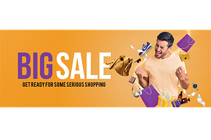 Shopping Sale Template Print+Digital, a Marketing Template by The Aesthetic Vault