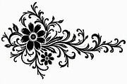 Elegant Floral Ornament Set, an Illustration by BIPLOB EXPERT (Thumbnail 10 of 21)
