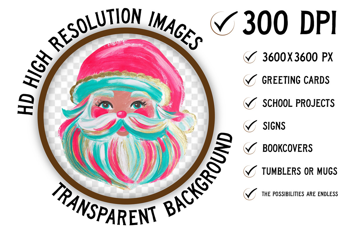 Christmas Brushstroke Elements PNG, an Illustration by Craft Nest (Photo 2 of 6)