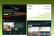 Business Consulting Figma Template, an UI Kit Template by Rozepaars Design (Thumbnail 2 of 7)