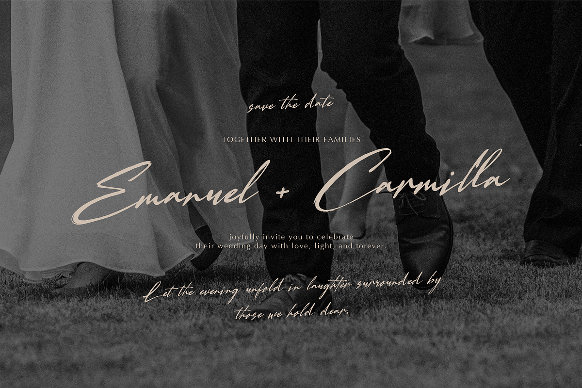 Alletind | Natural Signature Font, a Script Font by gracetype_studio (Photo 7 of 12)