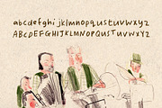 Meandering in Munich, a Handwritten Font by Ulrike Mieke (Thumbnail 2 of 3)
