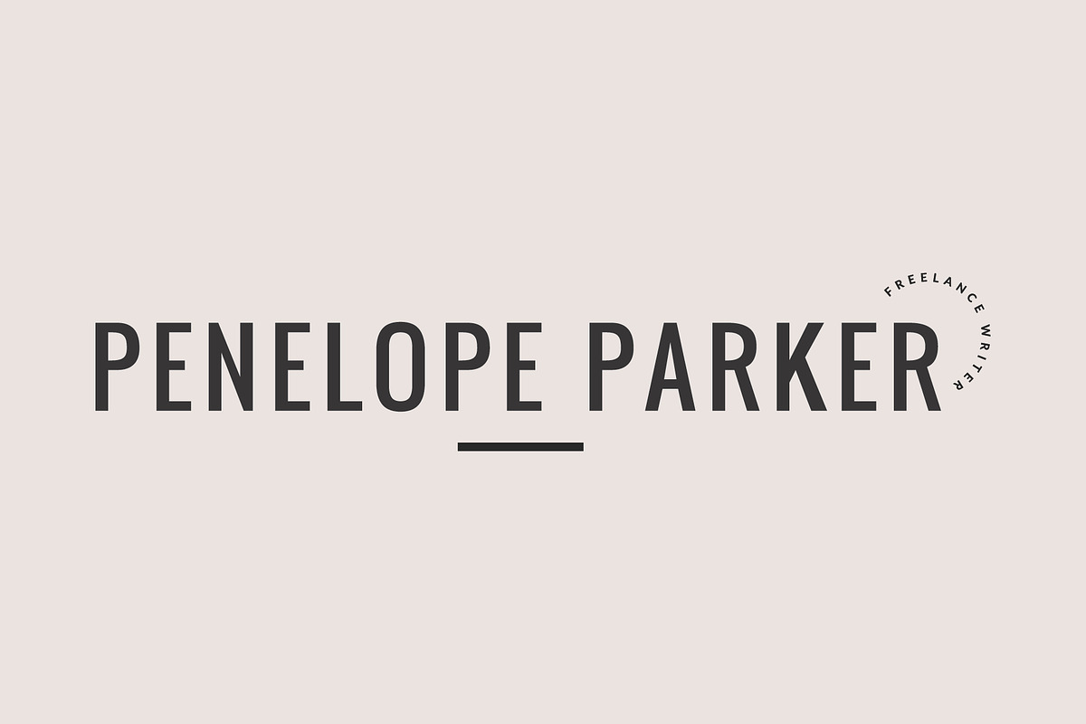 Penelope Premade Logo, a Branding & Logo Template by studiolmh (Photo 3 of 6)