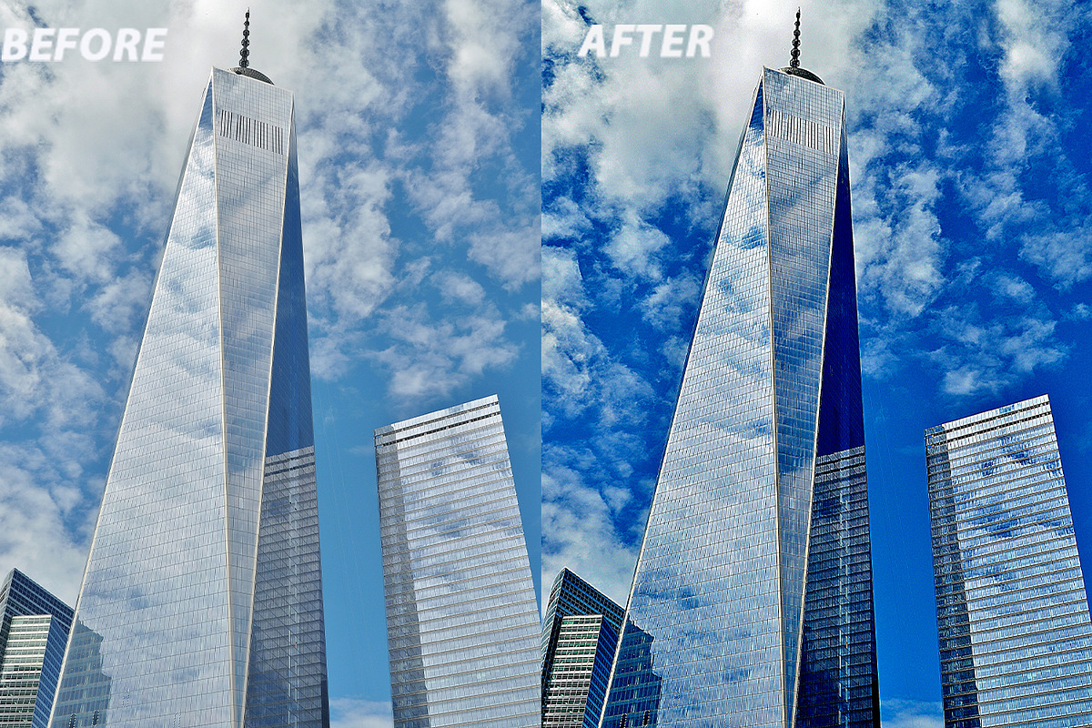 Vibrant Architecture Photoshop, an Action Add-On by 3d_model_tifotizi