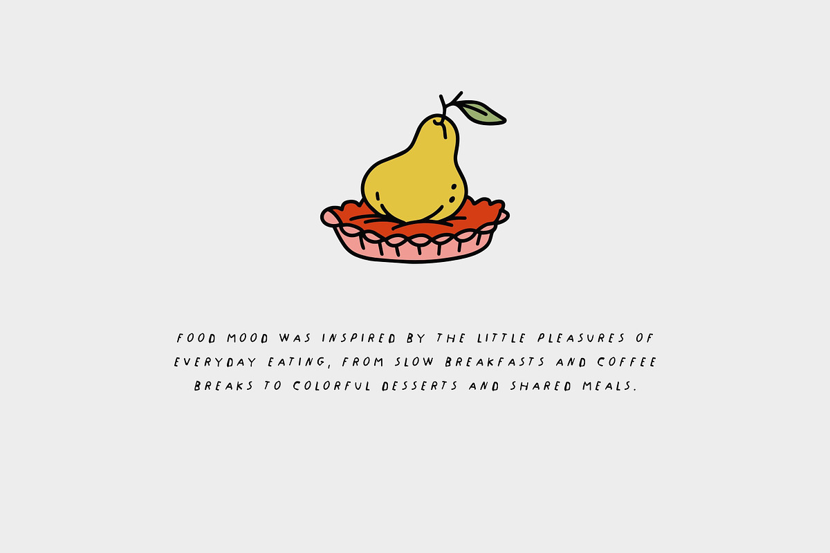 Food Mood: 160 Tasty Doodles, a Food Illustration by Veyla (Photo 2 of 14)
