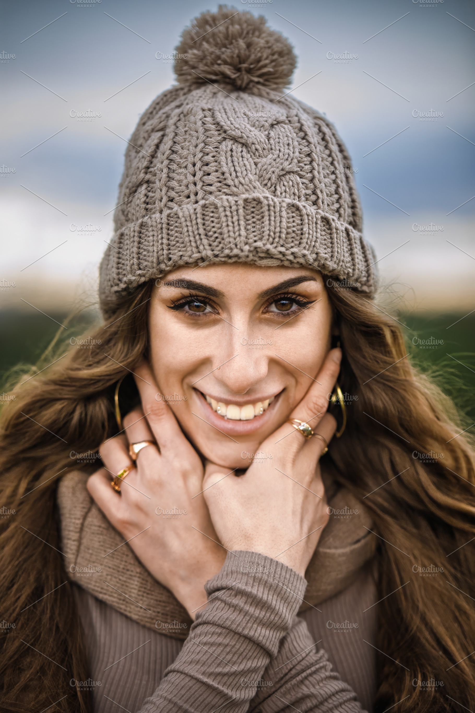 Autumnal portrait of a woman with a, a Person Photo by Perpis