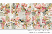 Rose and Sage Abstracts, a Decorative Illustration by rileyBgraphics (Thumbnail 2 of 7)