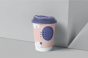Paper Cup Sleeve Mockups, a Cups & Container Mockup by megostudi0 (Thumbnail 3 of 8)