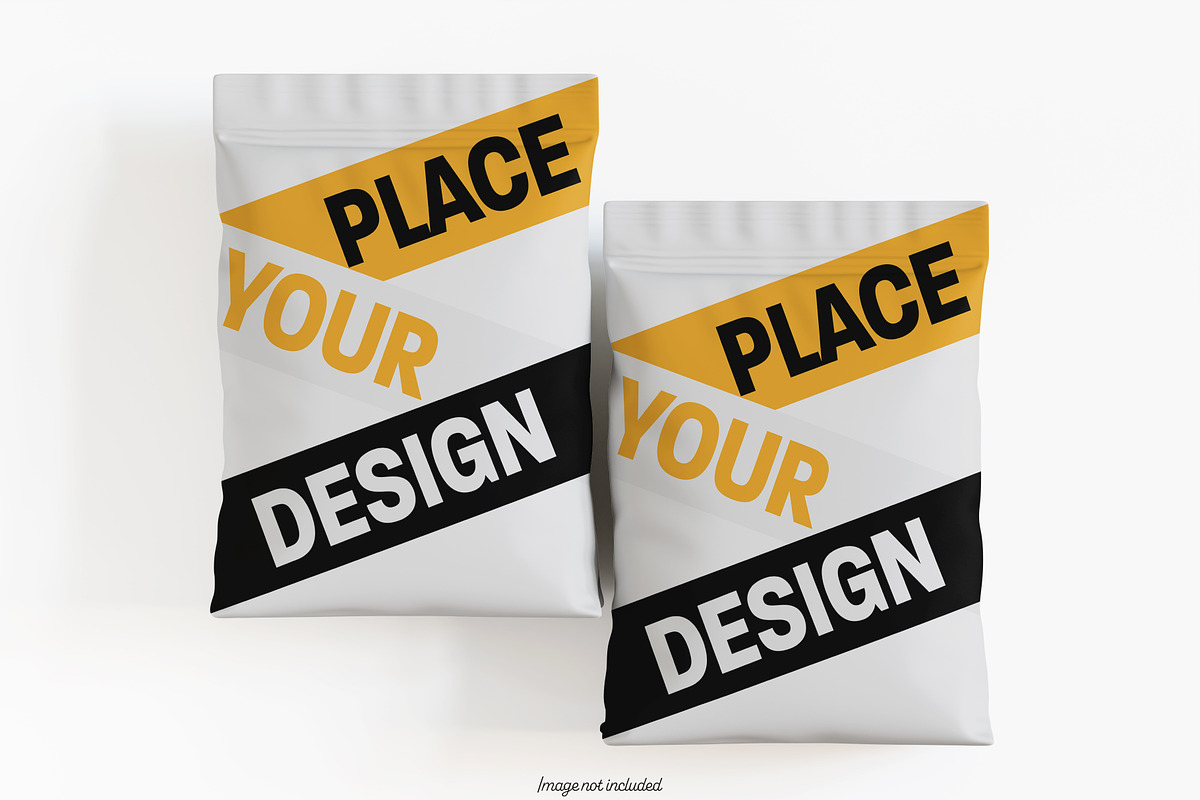 Snack Pouch Mockup Bundles, a Packaging Mockup by Ambo Ampeng (Photo 18 of 32)