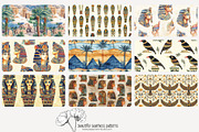 70 Ancient Egypt seamless pattern, a Pattern Graphic by Poppy Lane Studio (Thumbnail 7 of 10)