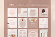 Wellness Instagram Creator CANVA PS, a Social Media Template by Eviory (Thumbnail 23 of 48)
