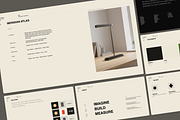 Minimal Brand Pitch Deck Template, a Presentation Template by Oday Noon (Thumbnail 3 of 23)