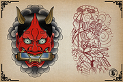 Procreate - Japanese tattoo, a Brush Add-On by Studio.Valhalla (Thumbnail 5 of 10)