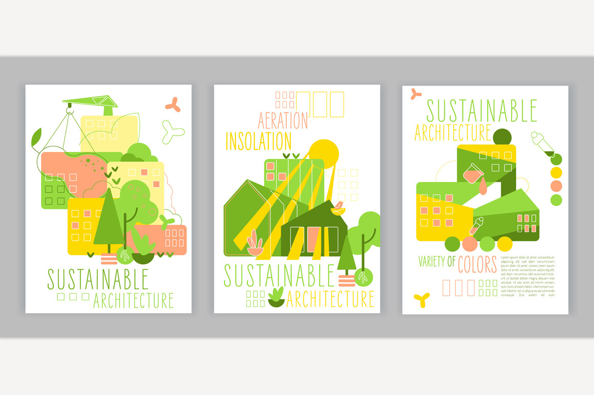 Biophilia design posters. Integratio, a Transportation Illustration by ...