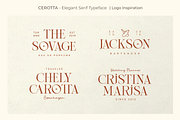 Cerotta, a Serif Font by zeenesia (Thumbnail 8 of 17)