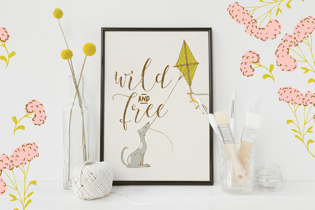 Free Spirit Vintage Summer Kit, an Illustration by Lisa Glanz (Photo 10 of 10)