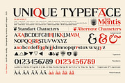 Lux Mentis - Serif Font Family, a Serif Font by Artistic & Unique (Thumbnail 5 of 15)