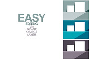 Square Posters Mockup, a Print Template by Epic By Design (Thumbnail 4 of 6)
