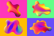 CLASH | Vibrant Shapes & Gradients, a Texture Graphic by CUDOS (Thumbnail 4 of 28)