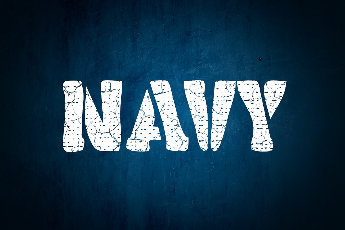 Military Stencil Font, a Font by vladocar (Photo 3 of 5)
