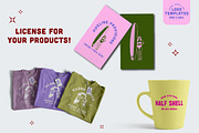 Vintage Tropical Surf Logo Templates, a Branding & Logo Template by sungirlgraphics (Thumbnail 4 of 12)