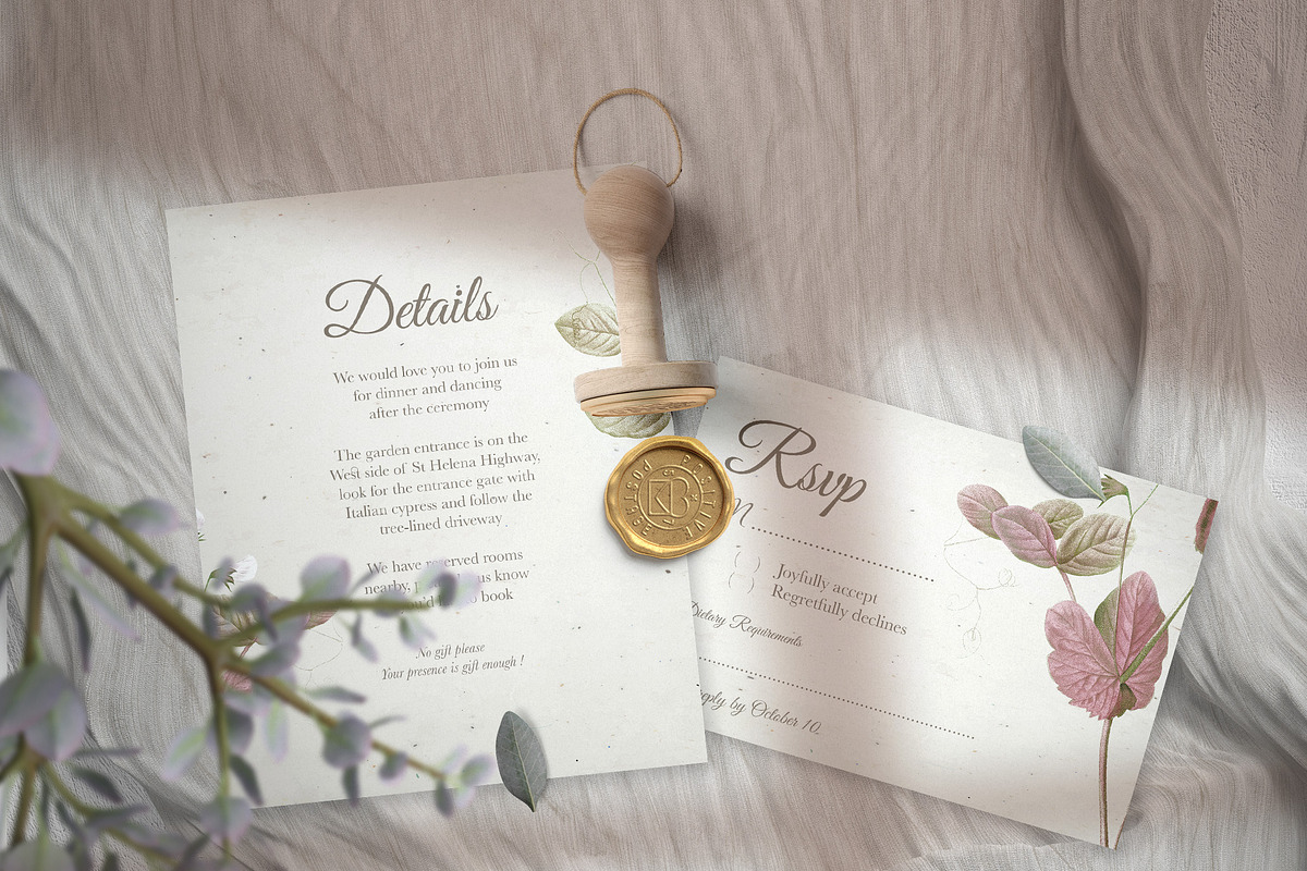 John & Heidy (Vintage), an Invitation Template by EvitePapery (Photo 7 of 7)