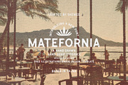 Matefornia Typeface, a Font by skewedstd (Thumbnail 1 of 10)