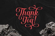 Hougbon - A Glamour Script, a Script Font by Letterhend Studio (Thumbnail 10 of 10)